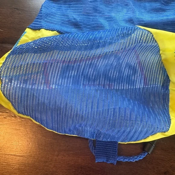 Webkinz Blue and Yellow Drawstring Mesh Bag - Picture 6 of 14